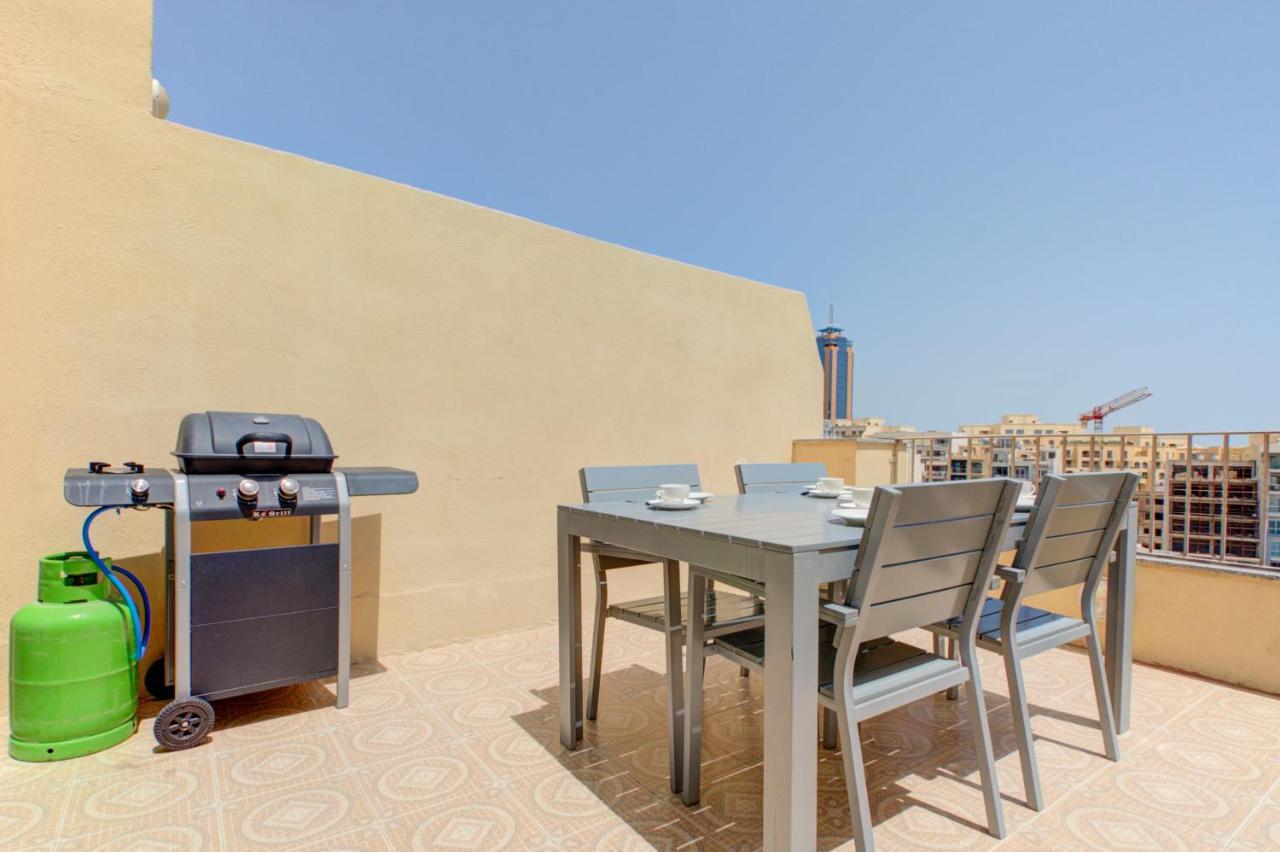 Morina Court - Seaview Apartments And Penthouse In St Julians By Shortletsmalta San Ġiljan Extérieur photo