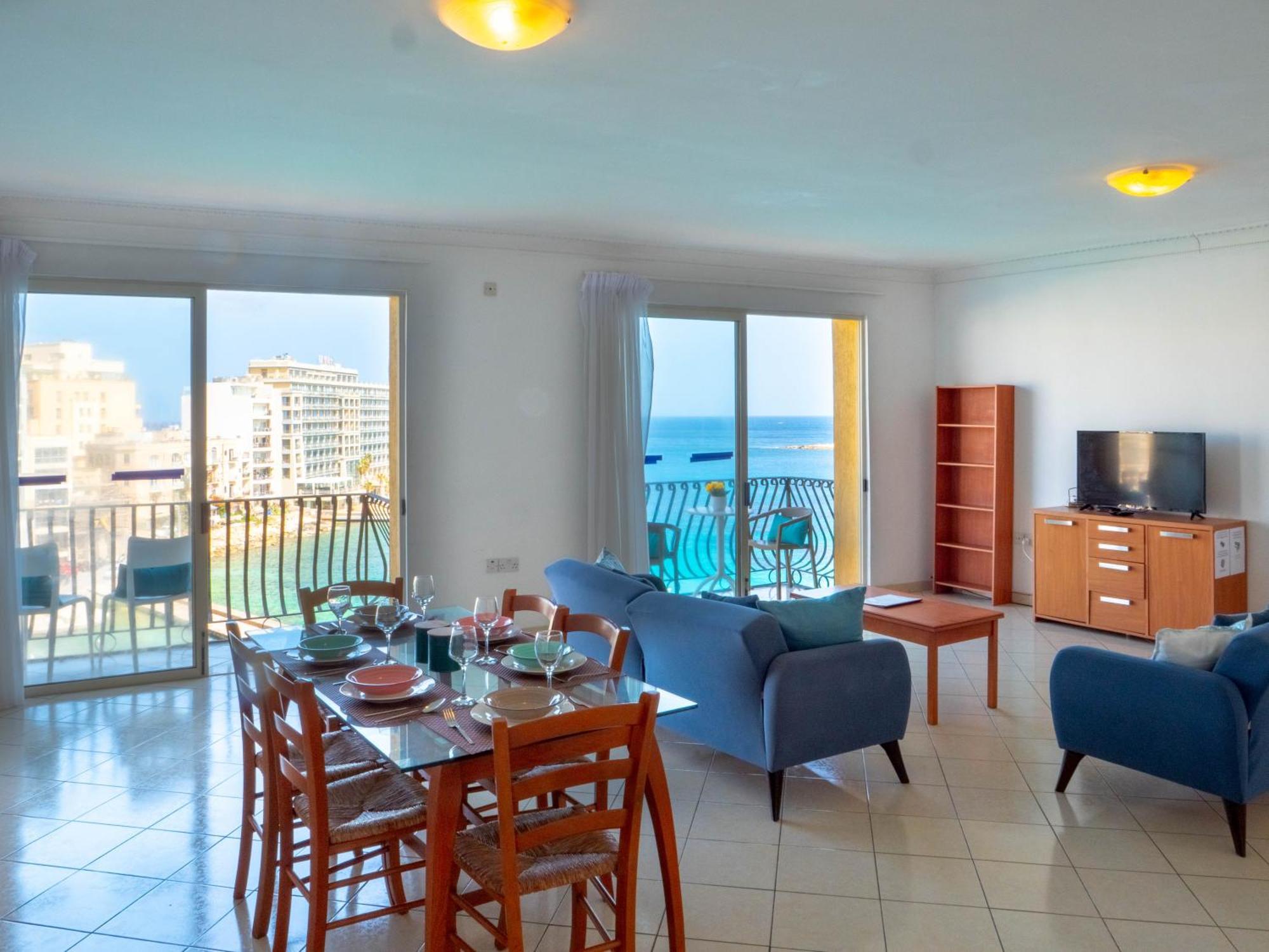 Morina Court - Seaview Apartments And Penthouse In St Julians By Shortletsmalta San Ġiljan Extérieur photo